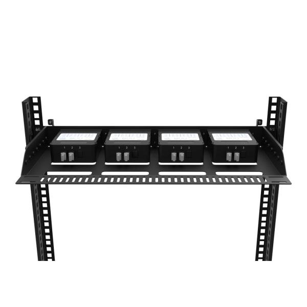 Rongbang RBTX-MP4PP04 1U 19" 4 Slots HD Modular Fixed Frame 96 LC Interface for Data Center Enterprise Network