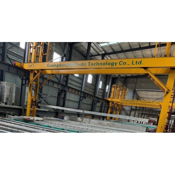 1000-5000 Pieces Per Day Automated Anodizing Line with Belt Conveyor and