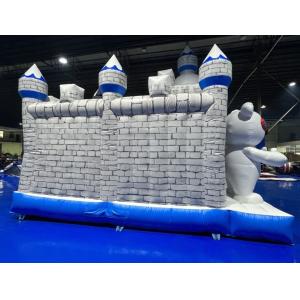 Animal Theme Kid Inflatable Bouncer With Water Slide