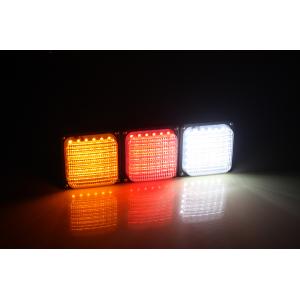 4" square 9W*3 LED Turning work light white light red light yellow light for