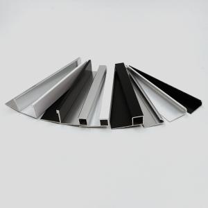 10mm Square Edge Metal Tile Trim Smooth Surface