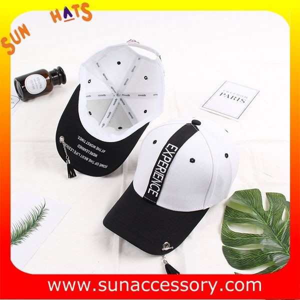 QF17007 trendy fashionable girls ball cap with MOQ only need 3 pcs, Women cotton baseball cap