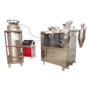 Liquid Nitrogen Crusher Cryogenic Pulverizer 10-1000 Mesh Powder Grinding