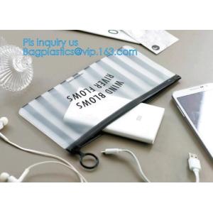 A4 file bag slider zipper envelope slider closure bag, Swimwear Packaging With