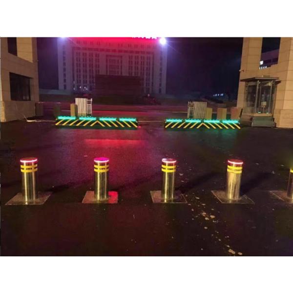 Road Traffic Safety Parking Road Security Barriers Automatic Rising Bollard 3.7Kw
