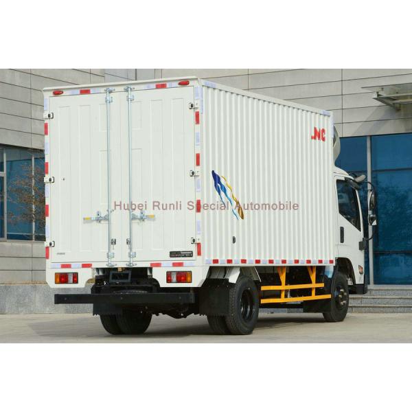 4x2 JMC Single Cabin Small Light Van Truck 3Tons 5Tons Closed Box Truck Best Price For Sales