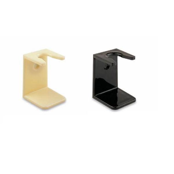 Imitation / Faux Ivory Brush Drip Safety Razor Stand Coloured Plastic #8504
