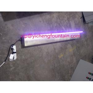 Rectangle Shaped Water Fountain Equipment Waterfall Nozzle With Remote Control