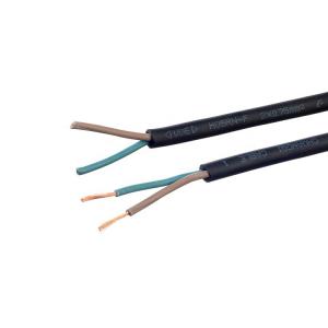 VDE KC Certificated H07rnf 2 Core Flame Resistance 2x0 75 Electric Wire Ce Ccc
