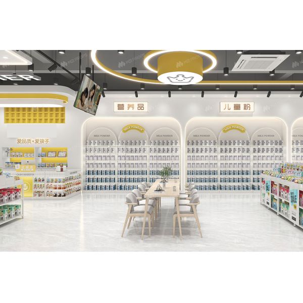 BBC009 Fashion-forward decor baby shop baby store display rack Branding Display Showcase for baby shop decoration