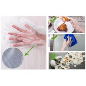 Waterproof Disposable Plastic Gloves For Kitchen Baking Customized Size 70-100g