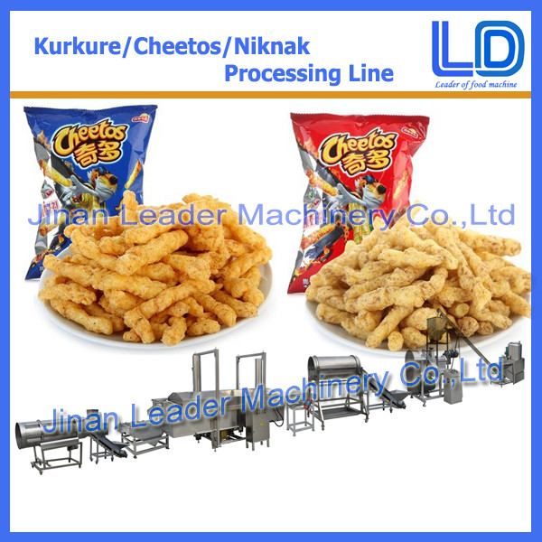 Buy Kurkure Snack Production Line cheetos puffs Processing equipment at wholesale prices