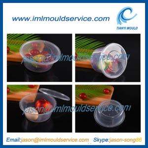 Manufacturer of 500ml disposable thin wall plastic soup bowls mold