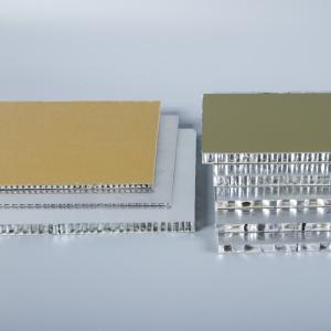PE And PVDF Coating Construction 1 2 Aluminum Honeycomb Panels
