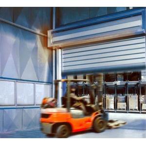 Villa Garage Aluminum Roll Up Spiral Door With Windproof And Sensors Operation