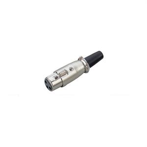 Quality XLR Connector,3 Pins with Nickel Contacts.Rohs. MS-A011N-3P for sale