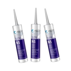 Quality Black Glass Neutral Cure Silicone Sealant Low Modulus Flame Retardant for sale