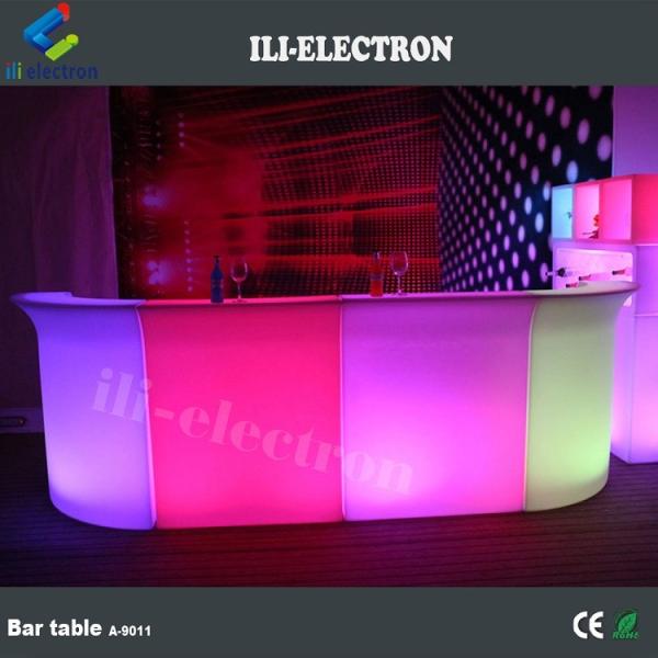 Rechargeable Glow Table Outdoor Garden Bar LED Furniture