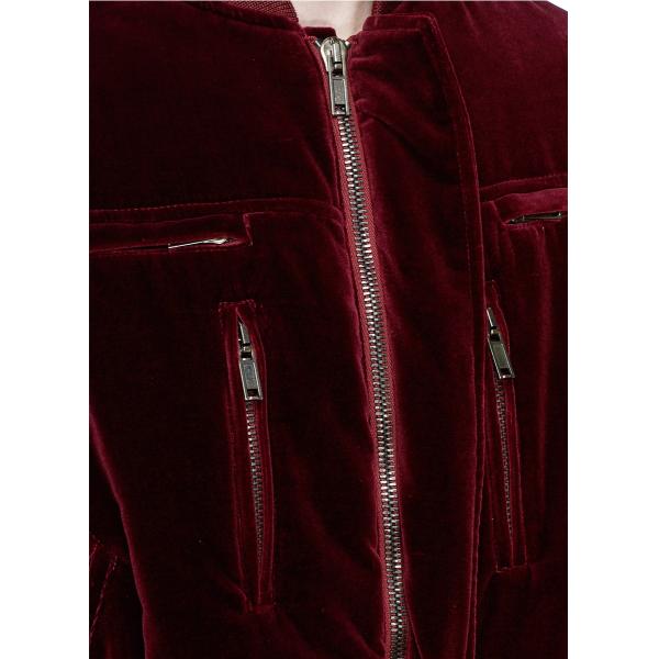 Mens Ruche Sleeve Winter Cotton Velvet Jacket