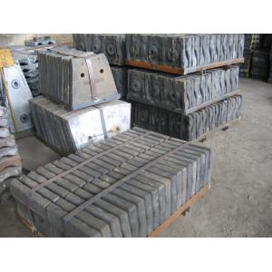 SiO2 Mill Output Increased Packed BTMCr26 Liner Castings Hardness More Than