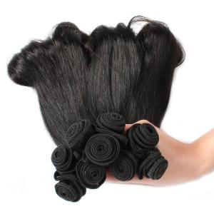 Natural Color Virgin Hair 7 A Grade Virgin Cuticle Indian Remy Hair Extension