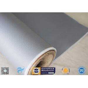 Alkali Free Fireproof 590g Double-sides 0.45mm Silicone Coated Fiberglass Fabric