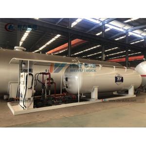 10T 20000L LPG Gas Storage Tank With Dispenser Machine