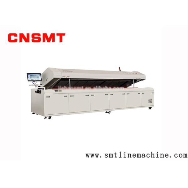 Buy Aluminum SMT Lead Free Reflow Oven CNSMT-RF3008 Up / Down 10 For LED Driver Pcb at wholesale prices