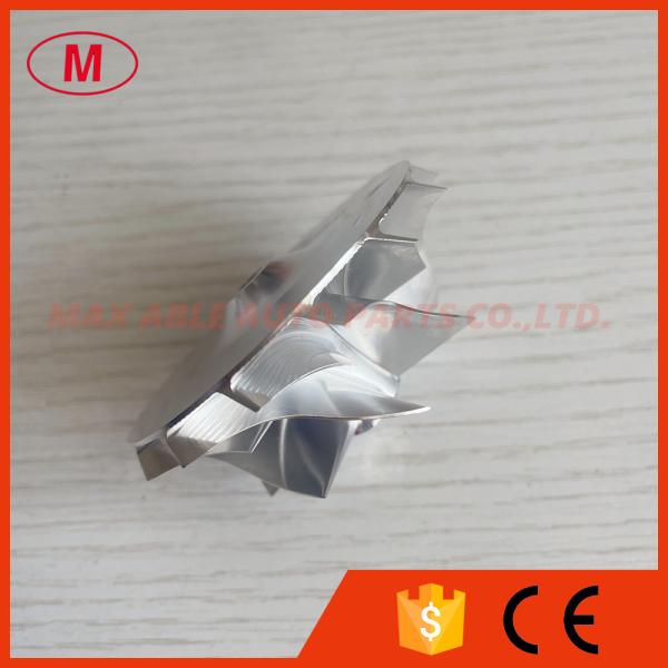 GT15-25 44.47/59.48mm 7+7blades 702549-0008 high performance turbo milling/aluminum 2618/billet compressor wheel for 724483-0003/17201-17050