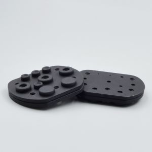China Professional Custom Silicone Pads/Nozzle Pads, Custom Silicone Irregular Products on sale