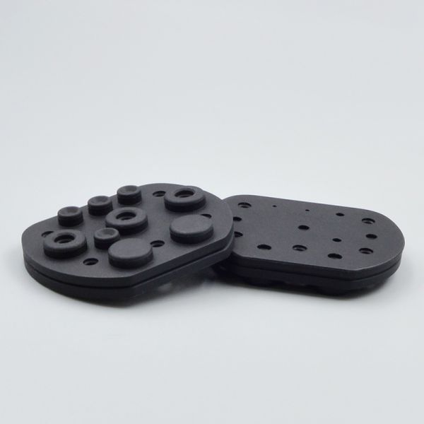 Professional Custom Silicone Pads / Nozzle Pads , Custom Silicone Irregular