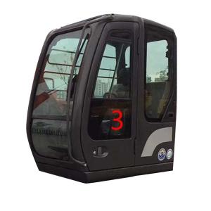 Bending Resistant HITACHI Excavator Glass Tempered Left Door Lower Position NO.3