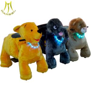 Hansel china import battery operated plush animal scooters for mall