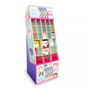 Retail Chain Store Promotion Cardboard POS Displays Corrugated Stand For Toys