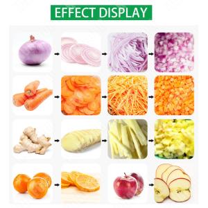 Professional Vegetable Cutting Machine Pickles Cutting Machine Potato Slicer