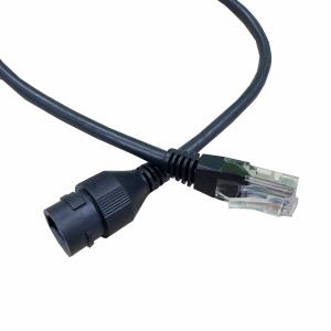 Customized Network Communication Cable Wiring Harness 500mm Length 075