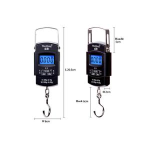 Flexible Handle Hanging Gram Scale , Blue Backlit Hanging Weight Scale