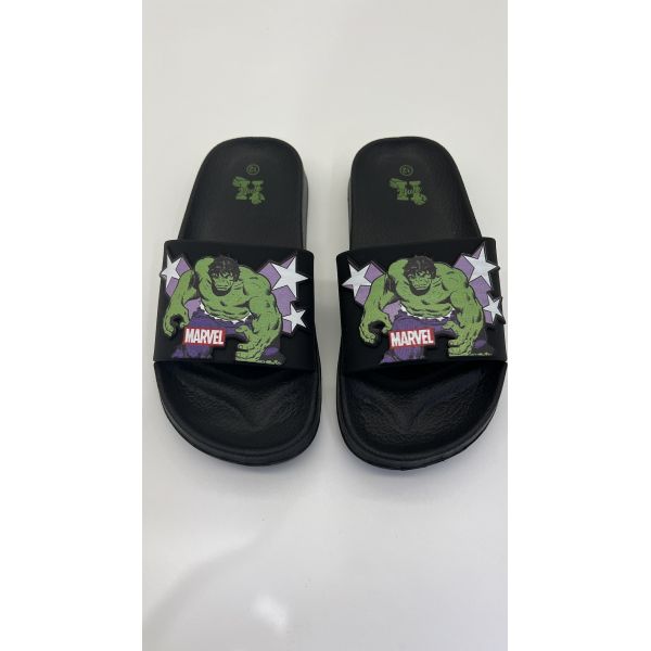 Vibrant Character Kids Pool Slide Hulk Sandals Easy Slip On Style