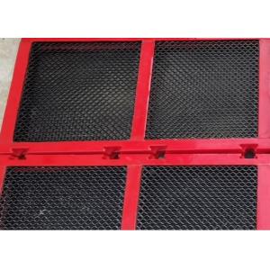 Modular With Hooked Mining Screen Mesh Polyurethane Anti Clogging