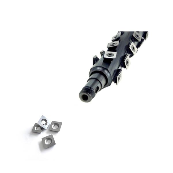 YG6X Indexable Carbide Inserts Knives For Woodworking Heavy Cutting