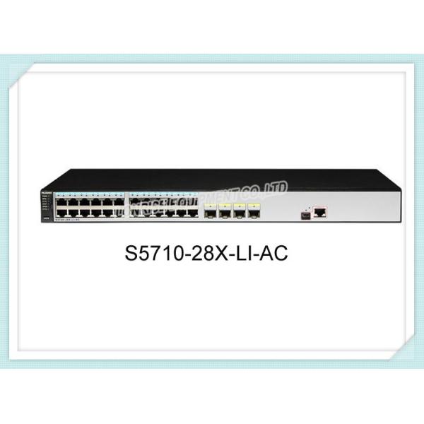 Huawei Switch S5710-28X-LI-AC 24x10/100/1000Base-T Ethernet ports, 4x10 Gigabit
