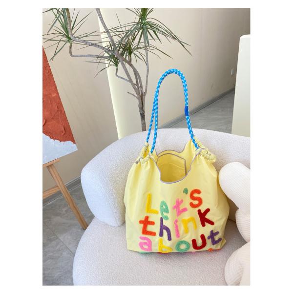 LARGE CAPACITY TOTE BAG KOREAN STYLE INS ALL-IN-ONE SHOULDER BAG FEMALE HAND CARRYING PORTABLE SHOPPING BAG