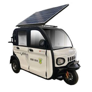 Solar Panel 270X120X170cm Electric Cargo Tricycle