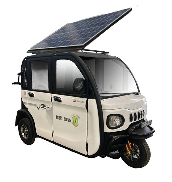 Buy Solar Panel 270X120X170cm Electric Cargo Tricycle at wholesale prices