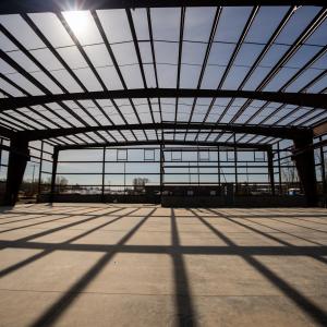 Prefab Steel Structure Car Showroom With Easy Installation And Good Load Bearing