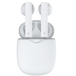 Black 300mAh 5hrs TWS Wireless Earphones Noise Reduction CE