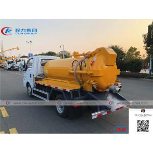 Dongfeng Tuyi 4x2 LHD 2 Tons Vacuum Sewer Suction Truck