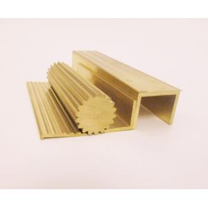 Special Shaped Copper Alloy Extrusion Copper Zinc Alloy Extruding