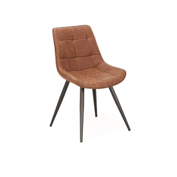 Buy Modern Restaurant Furniture 84cm 50cm PU Leather Dining Chair at wholesale prices