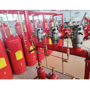 Hfc227ea Fire Suppression System Cylinder 4.2mpa / 5.6mpa Optional Zones